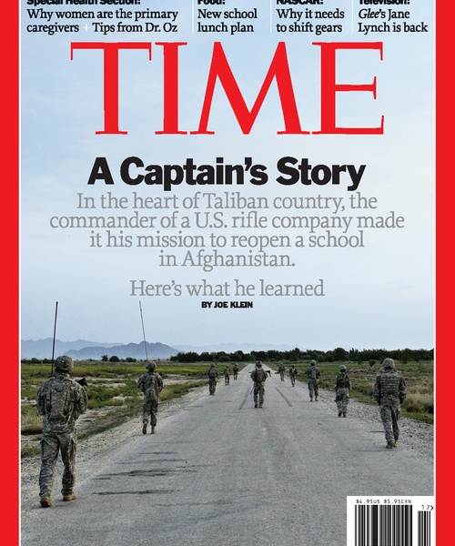 ‘A Captain’s Story’, Time Magazine, April 26, 2010.